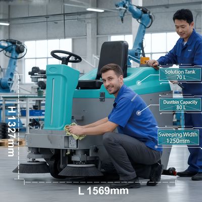 凯叻KL1050驾驶式扫地机 工厂物业保洁扫地车租售嘉兴工厂店