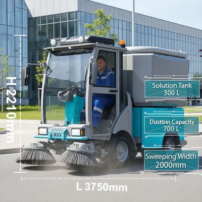 S40铰接式扫路车 市政环卫园林街道厂区保洁清扫车