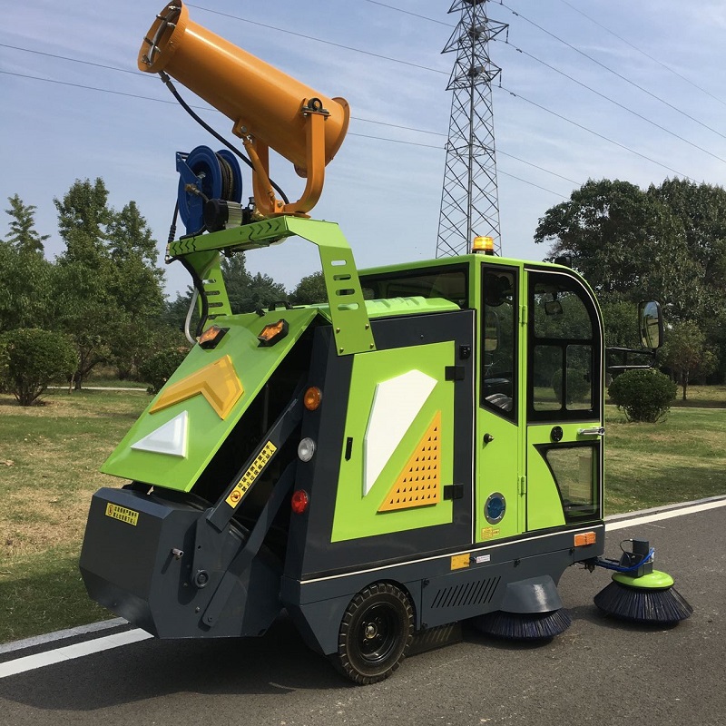 三朋SP战狼1自卸款扫地车 新质料厂区保洁清扫车
