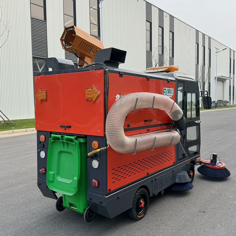 SP三朋四轮清洁王纯吸款清扫车石化工厂扫地车